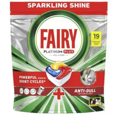 Капсули для посудомийної машини Fairy Platinum Plus All in One Лимон, 19 шт